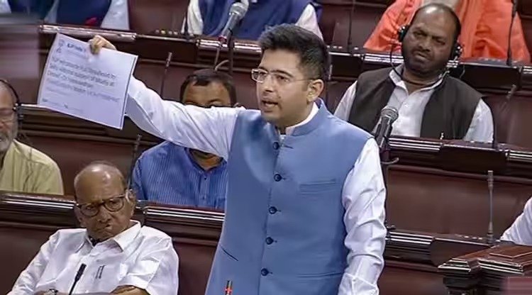 Parliament Monsoon Session 2023 ends with suspension of AAP MP Raghav Chadha, passage of key bills