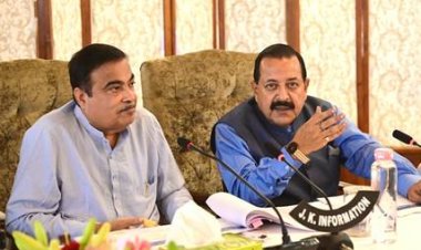 “Important Road projects in J&K, including several national projects in Udhampur Lok Sabha constituency approved and reviewed for expediting,” says Dr. Jitendra Singh