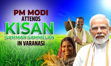 PM addresses Kisan Samman Sammelan in Varanasi, Uttar Pradesh