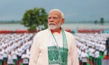 PM address on International Day of Yoga 2024 in Srinagar, Jammu & Kashmir