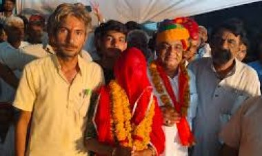 Kharia Mithapur Sarpanch by-election: Pushpa Mali wins by 815 votes