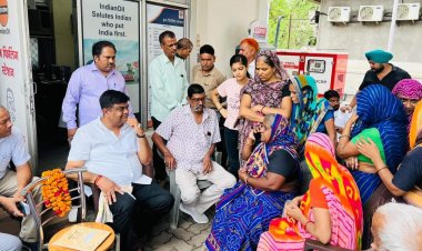 Minister Sanjay Sharma gave instructions for immediate resolution in the public hearing, gave the message of environmental protection by inspecting the canal and planting trees