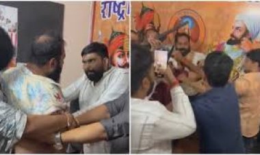Firing and assault in Rashtriya Karni Sena office in Jaipur: President said- Makarana of Rajput Karni Sena attacked, Mahipal's wife said- called by deceit..!!