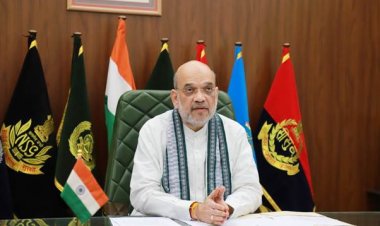 केन्द्रीय गृह एवं सहकारिता मंत्री श्री अमित शाह ने आज आंध्रप्रदेश के कुरनूल में 500 करोड़ रुपये से अधिक लागत की भगवान श्री राम की 108 फीट ऊंची प्रतिमा का वीडियो कॉन्फ्रेंसिंग के माध्यम से शिलान्यास किया