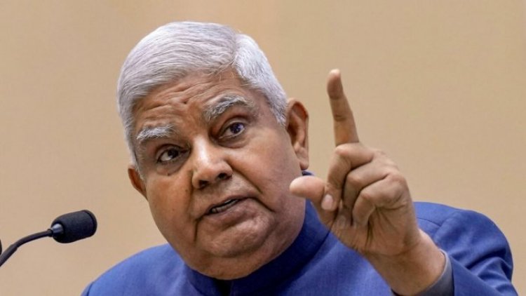 उपराष्ट्रपति ने लोकतंत्र के मंदिरों में व्यवधान को हथियार बनाने पर खेद व्यक्त किया