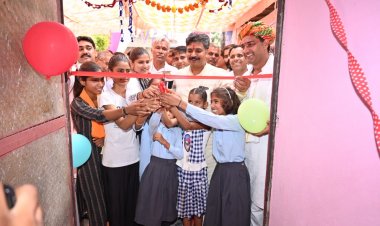 सामाजिक न्याय एवं अधिकारिता मंत्री ने राजकीय सावित्री बाई फूले कन्या छात्रावास का उद्घाटन बालिकाओं से करवाकर पेश की नजीर