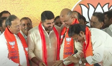 छात्रनेता रविंद्र सिंह ने थामा भाजपा का दामन, जोशी बोले-भाजपा की हवा नहीं तूफान है