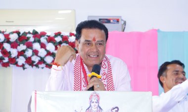 संसदीय कार्य मंत्री जोगाराम पटेल ने लूणी, धवा और केरू ब्लॉक के संस्था प्रधान वाकपीठ में की शिरकत